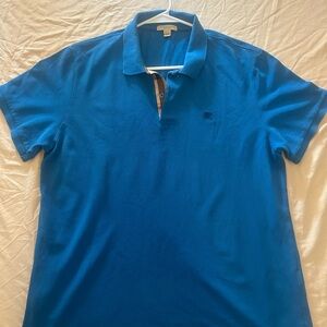 Burberry Vibrant Blue Polo Shirt